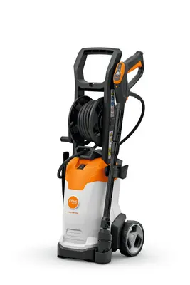 Elektrikli yüksek basınçlı yıkama makinesi RE 100 PLUS CONTROL fırça, deterjan ve filtre ile